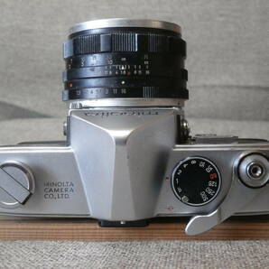 minolta SR-1 AUTO ROKKOR-PF 1:1.8 f=55mm レンズ付き 動作確認済みの画像6