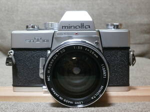 minolta SRT 101 MC W.ROKKOR-SG 1:3.5 f=28mm レンズ付き　動作確認済み