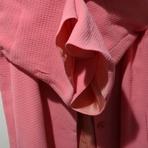 REGENCE　レジャアンス　ノーカラーコート　ジャケット　ピンク　婦人服　レディース　アウター　_画像10