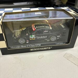 22【未使用】MINICHAMPS メルセデスベンツ C-Class DTM 1/43