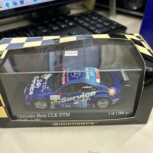 18【未使用】MINICHAMPS メルセデスベンツ CLK DTM 1/43