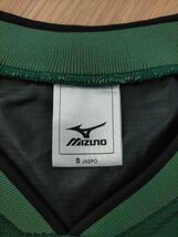 状態良好 MIZUNO ミズノ ウインドブレーカー ピステ上下 セットアップ S 2トーンカラー ★サッカーフットサル_画像9