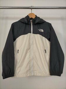 状態良好 THE NORTH FACE ノースフェイス コンパクトジャケット size-130 黒×白 NPJ71990Z ★キッズ