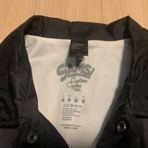 SAMS MOTORCYCLE サムズモーターサイクル コーチ ジャケット BLACK SIZE：M 美品 ハーレー ナックル ショベル 長瀬の画像5