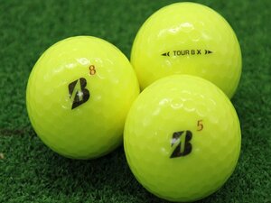 Aランク ブリヂストン BRIDGESTONE TOUR B X イエロー 2022年モデル 20個 球手箱 ロストボール