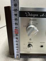 ONKYO オンキョー Integra A-755nll/100 インテグレーテッドステレオアンプ オーディオ機器 通電のみ確認_画像9
