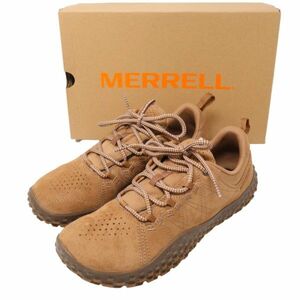 【新品 未使用】 MERRELL メレル J036015 【WRAPT ラプトゥ】通年 レザー トレッキング シューズ Sz.27　メンズ アウトドア　I4G00040_2#U