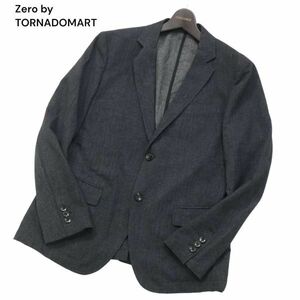 Zero by TORNADOMART Tornado Mart весна лето футбол Denim принт * стрейч tailored jacket Sz.M мужской I4T00783_3#M