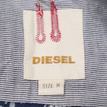 DIESEL ディーゼル 通年 ボタニカル総柄★ 長袖 シャツ Sz.M　メンズ　I4T00757_3#C_画像5