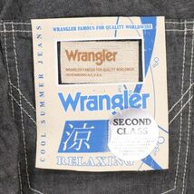 【新品 未使用】 Wrangler ラングラー W0433 春夏 クール サマー リラクシング イージー シャンブレー パンツ Sz.32　メンズ　I4B00529_3#R_画像8