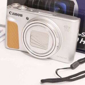 【新品】 CANON キヤノン PowerShot SX740 HS (SL) コンパクト デジタルカメラ Sz.F シルバー 開封後 テスト撮影のみ I4G00093_3#Uの画像2