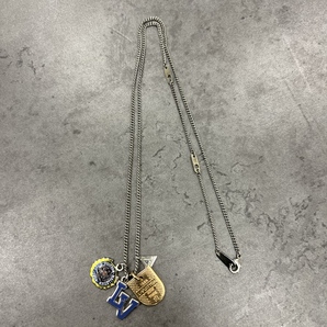 1スタ【中古】LOUIS VUITTON ルイヴィトン ネックレス ゴールド シルバーMALLETIER 1854 アクセサリーの画像6