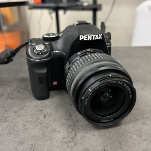 【動作未確認】PENTAX ペンタックス K-m デジタル一眼レフカメラ ブラック 中古