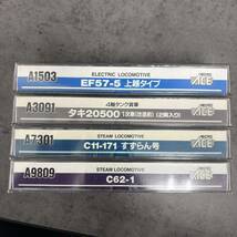 1円スタート【4点セット】MICRO ACE マイクロエース EF57-5 タキ20500 C11-171 C62-1 中古_画像2