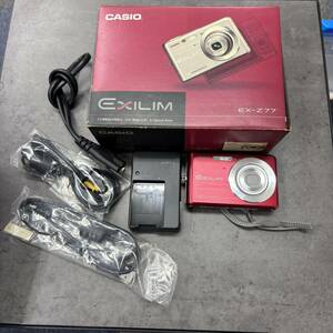 【稼動品】CASIO カシオ EXILIM EX-Z77 コンパクトデジタルカメラ デジカメ 中古