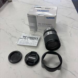 1スタ【中古美品】TAMRON タムロン 18-200mm F/3.5-6.3 Di III VC E-MOUNT for SONY カメラレンズ