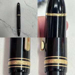 【2本セット】Mont Blanc MEISTERSTUCK No.146,149 ペン先14k 585 モンブラン マイスターシュテュック 中古の画像2