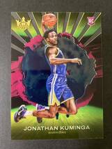 Jonathan Kuminga 2021-22 Court Kings RC Rookie Card ルーキーカード Panini NBA カリーの後輩_画像1