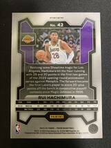 Rui Hachimura 八村塁 Prizm Cracked Ice 2023-24 Lakers レイカーズ _画像2