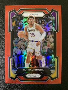 299枚限定　2023-24 Panini Prizm Basketball rui hachimura Red Prizm hobby限定パラレル　NBAカード　八村塁　レイカーズ