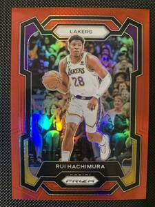 299枚限定　2023-24 Panini Prizm Basketball rui hachimura Red Prizm hobby限定パラレル　NBAカード　八村塁　レイカーズ