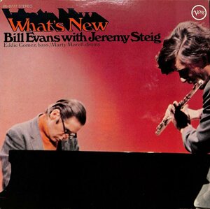 247737 BILL EVANS with JEREMY STEIG / What's New(LP)