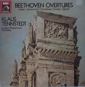M0566 KLAUS TENNSTEDT クラウス・テンシュテット / Beethoven Overtures(LP)