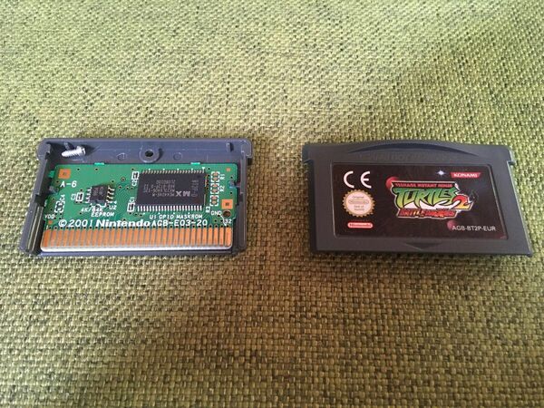 正規品　TMNT2 GBA タートルズ