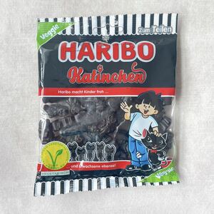 HARIBO【日本未販売】katinchen 175g リコリス　黒いグミ