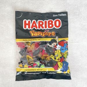 HARIBO【日本未販売】vampire 175g ヴァンパイア　ハリボーグミ　黒いグミ　リコリス