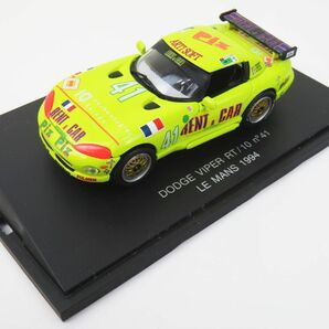 外重R8176◆ミニカー 2点【ユニバーサルホビー『1/43 PORSCHE CARRERA/ポルシェ カレラ RSR・1/43 DODGE VIPER/ダッジ バイパー RT/10』】の画像9