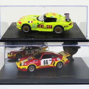 外重R8176◆ミニカー 2点【ユニバーサルホビー『1/43 PORSCHE CARRERA/ポルシェ カレラ RSR・1/43 DODGE VIPER/ダッジ バイパー RT/10』】の画像10