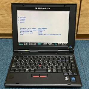 【希少】IBM ThinkPad 240 TYPE 2609-21J の画像1