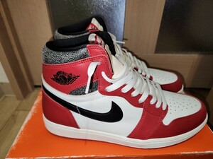 JORDAN 1 RETRO HIGH OG "CHICAGO LOST & FOUND"　DZ5485-612　新品試着のみ　シカゴ