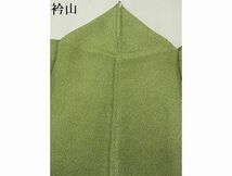 平和屋-こころ店■江戸小紋　極小鮫小紋柄　着丈156.5cm　裄丈64cm　正絹　逸品　B-zg9210_画像5