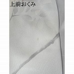 平和屋-こころ店■上質な小紋 枝花文 暈し染め 着丈163cm 裄丈65cm 正絹 逸品 A-ja6017の画像5