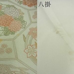平和屋野田店■訪問着 総相良刺繍 蜀江花文 逸品 n-fw6121の画像6