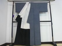 平和屋川間店■江戸小紋　鮫小紋柄　逸品　dy4508_画像2