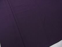 平和屋川間店■夏物　色無地　絽　深紫色　洗える着物　vp7771_画像5