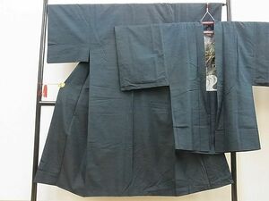 平和屋野田店■男性　紬　アンサンブル　霞文　羽裏：龍　逸品　n-ne3330