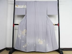 平和屋-こころ店■豪華色留袖　蘇州刺繍　花鳥丸文　暈し染め　丹後ちりめん　反端付き　着丈160cm　裄丈68cm　正絹　逸品　AAAC5044np