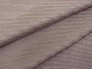 平和屋川間店■上質な色無地　単衣　立波ジモン　紅藤色　逸品　n-ar3552