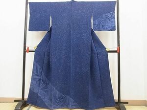 平和屋野田店■訪問着　型染め　吉祥文　逸品　n-ne3342