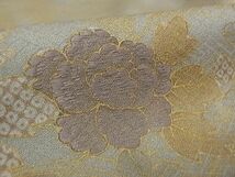 平和屋-こころ店■訪問着　刺繍　流水花文　金彩　高島屋扱い　正絹　逸品　AAAC4806Bwt_画像5