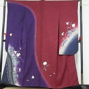 平和屋-こころ店■豪華振袖 刺繍 草花文 百合 金銀彩 金銀糸 やまと誂製 正絹 逸品 AAAC0565Acsの画像1