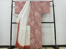 平和屋川間店■上質な小紋　名物裂花文　逸品　tw3258_画像3