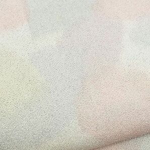 平和屋川間店■全通柄袋帯 舞葉文 砂子綴れ 銀糸 逸品 n-yc3661の画像4