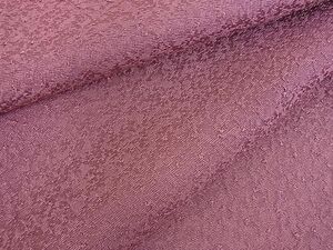 平和屋川間店■上質な色無地　紋意匠　紫鳶色　逸品　du2654