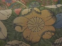 平和屋川間店■小紋　手描き　辻が花　洗える着物　n-fw3528_画像6
