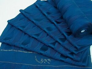  flat peace shop 1# Japanese clothes coat feather woven cloth Indigo color .. writing waterproof processing feather shaku excellent article unused CAAC7216ju
